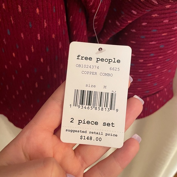 NWT Free People 2 Piece Skirt Set. Size Medium. - Picture 4 of 9